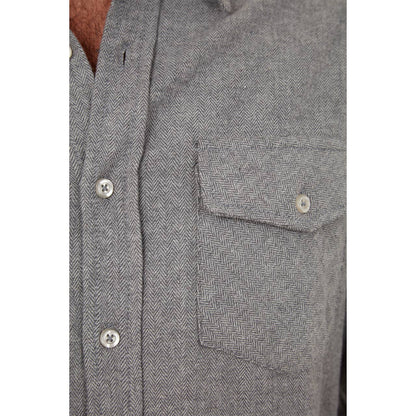 Neil Flannel Herringbone Shirt