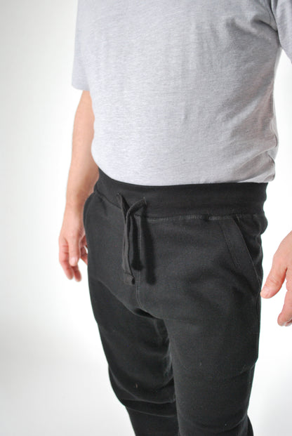 Premium Fleece Joggers - Black