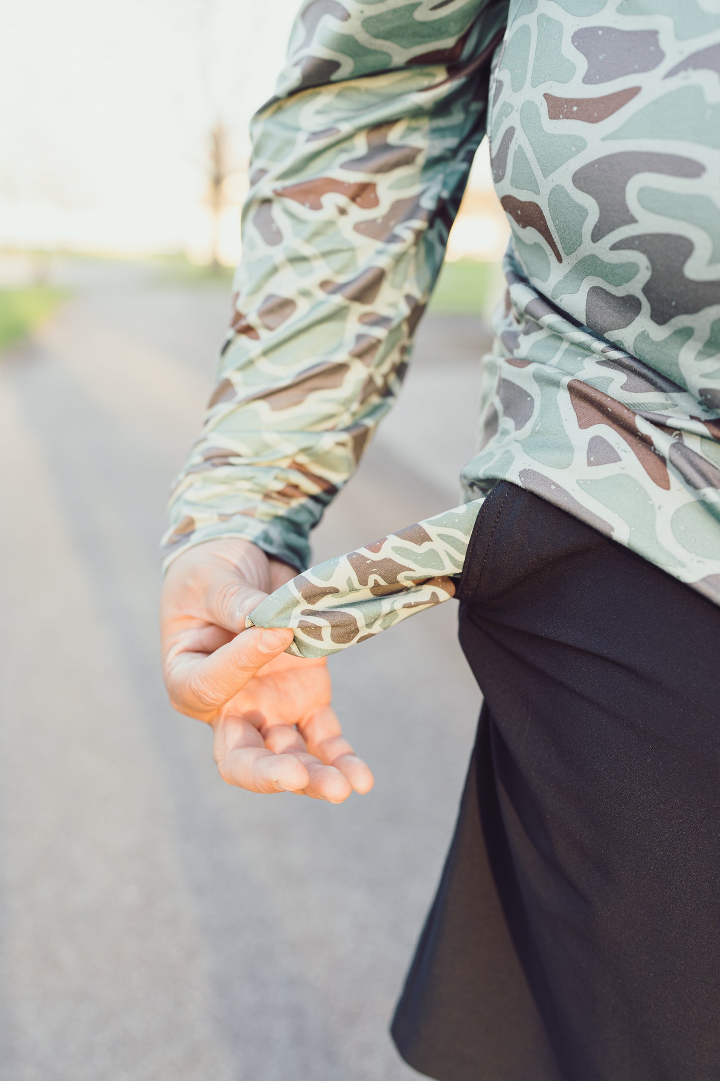 Everyday Shorts - Black with Camo