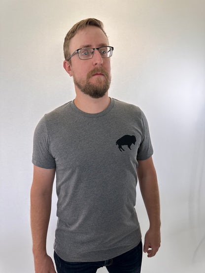 Buffalo Bison Grey Tee