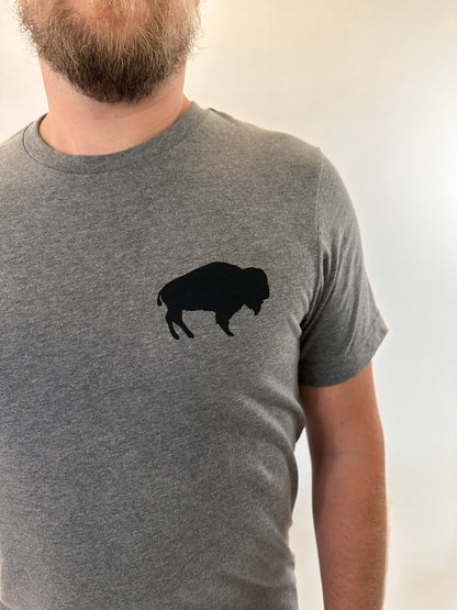 Buffalo Bison Grey Tee