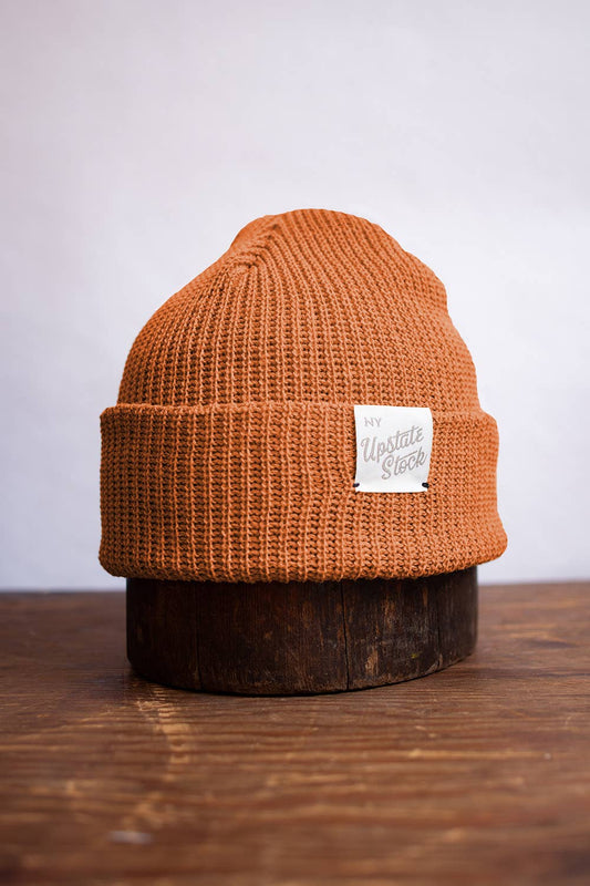 Ochre Upcycled Cotton Watchcap